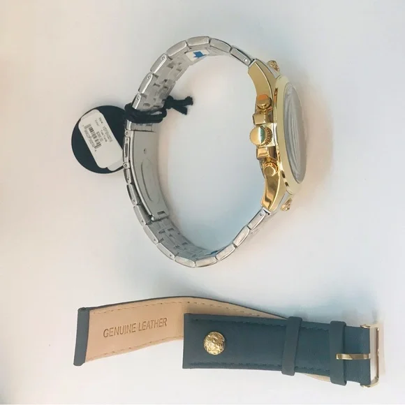New VERSUS VERSACE Chrono Lion Box Set Bracelet Watch